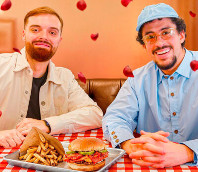 Bad Bunny and Ibai Llanos’ date at 7th Street Burger